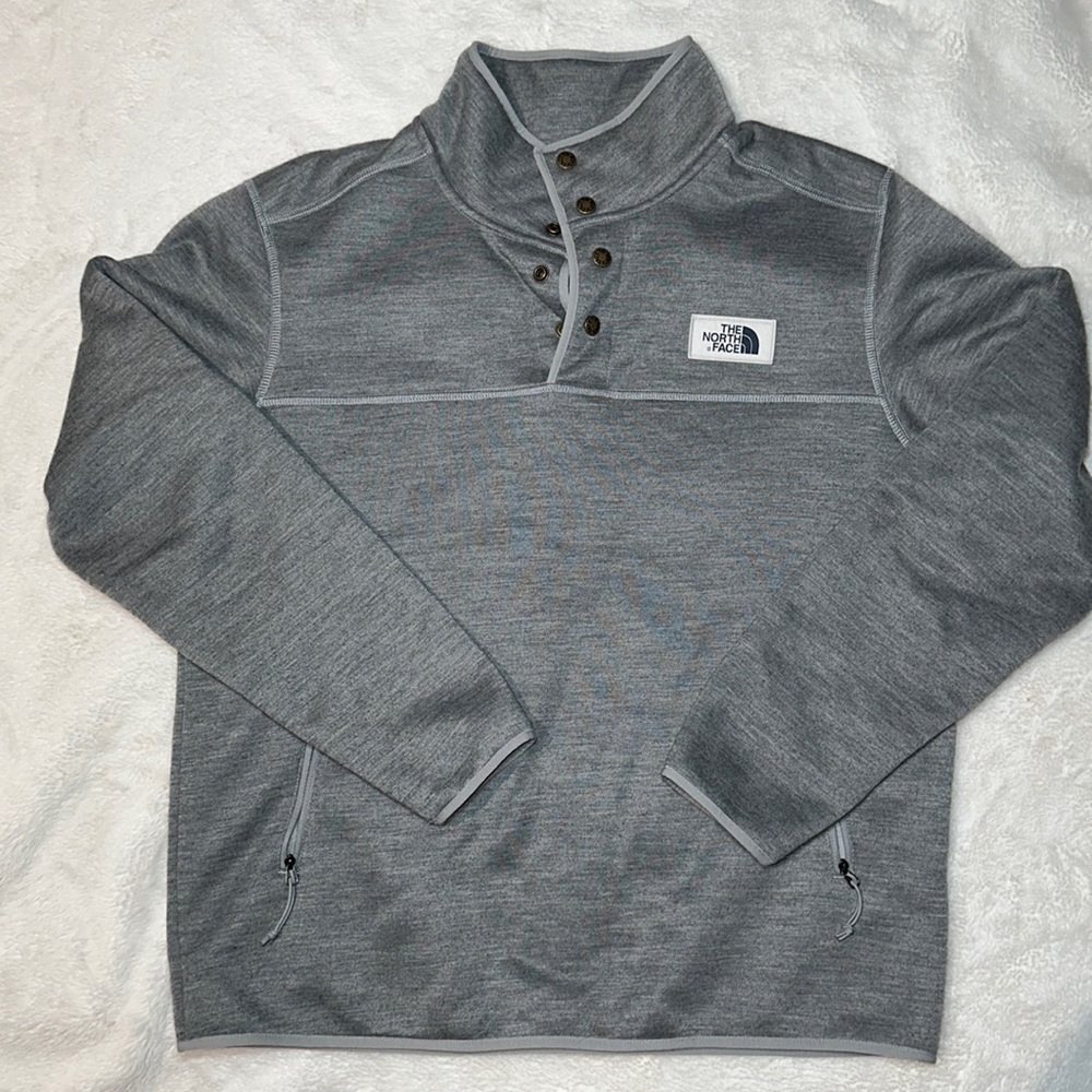 North Face Sherpa lined sweater - Picture 1 of 4